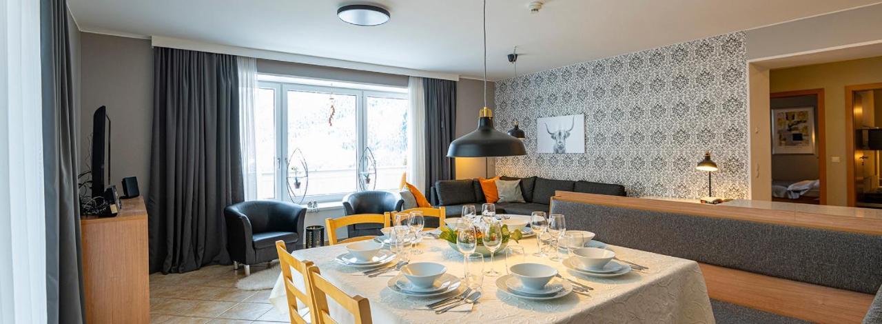 Aparthotel Schillerhof 巴德加斯坦 外观 照片